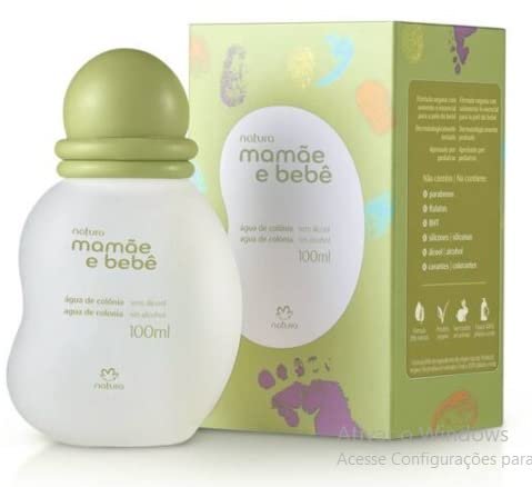 Agua De Colonia Mamae E Bebe Natura 100 ML 4