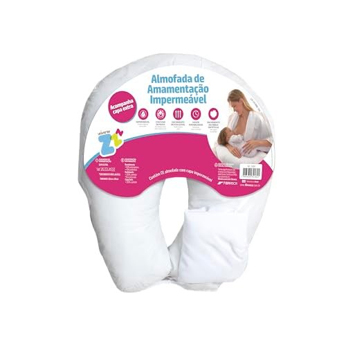 Almofada De Amamentacao Travesseiro Impermeavel 50x50cm Fibrasca 3