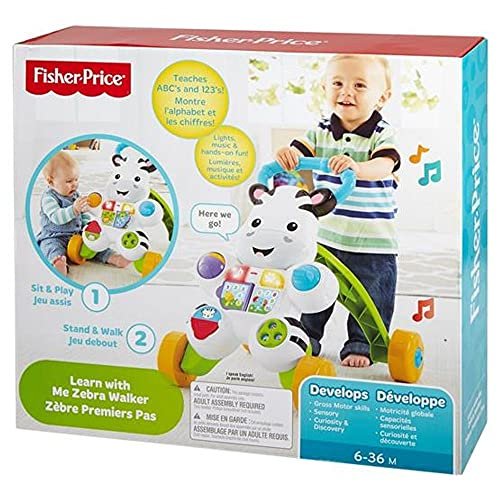 Andador E Apoiador Para Bebes Zebra Fischer Price 6