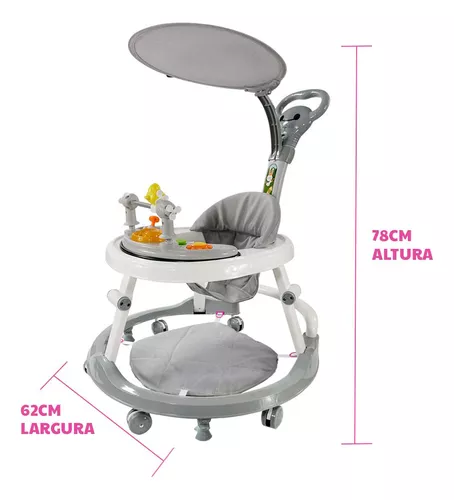 Andador Para Bebes Infantil Musical Premium Conect Brinq MC923 1