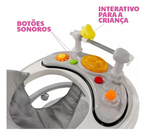 Andador Para Bebes Infantil Musical Premium Conect Brinq MC923 2