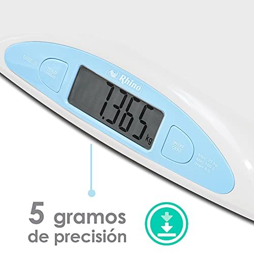 Balanca Pediatrica Digital Para Bebes 25 Kg 5 G. Rhino BABE 25 4