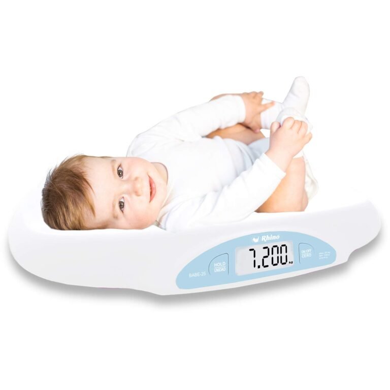 Balanca Pediatrica Digital Para Bebes 25 Kg 5 G. Rhino BABE 25 7