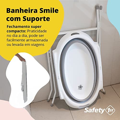 Banheira Smile Com Suporte Safety 1st 6