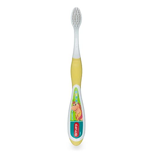 Bitufo Escova De Dente Infantil Cocorico Grandinhos Ultramacia Para 2 A 5 Anos 4