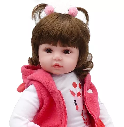 Boneca Bebe Reborn 48 Cm VNX 3