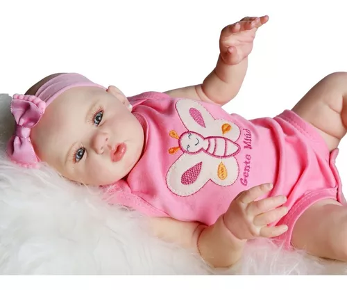 Boneca Bebe Reborn Abigail 48cm 1