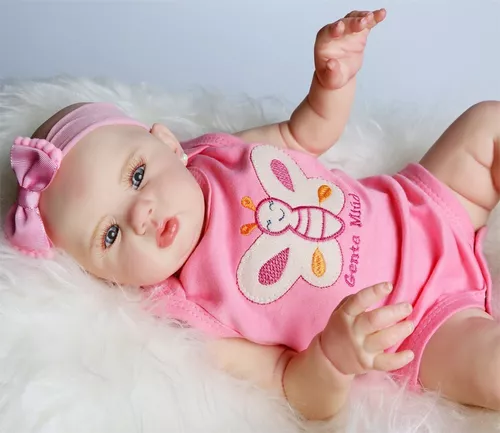 Boneca Bebe Reborn Abigail 48cm 2