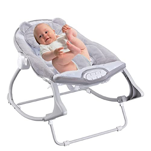 Cadeira De Descanso Musical Urso Polar Ate 18kgs Da Maxi Baby 7