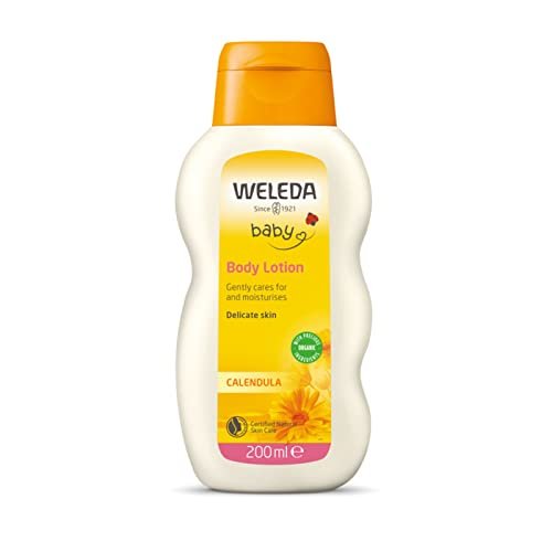 Calendula Locao Hidratante Corporal Para O Bebe Weleda 200ml 4