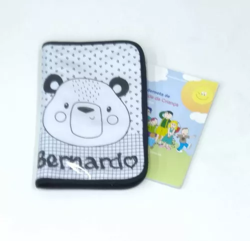 Capa Porta Documentos Caderneta Vacinacao Personalizada 1