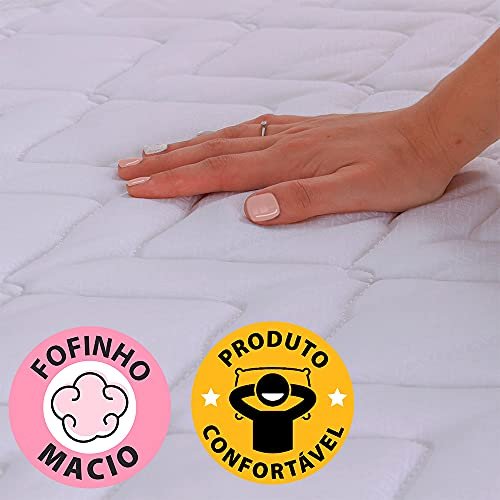 Colchao Para Mini Berco Desmontavel Chiqueirinho Cercadinho 100x70x6cm BF Colchoes 7