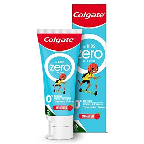 Colgate Gel Dental Zero Kids Morango 70G 2