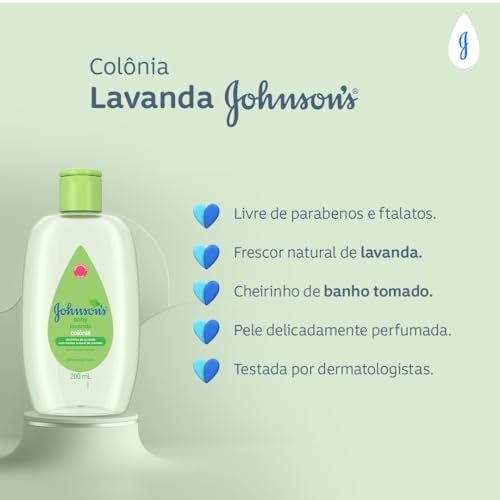 Colonia Refrescante Lavanda Para Bebes Johnsons Baby 400ml 3