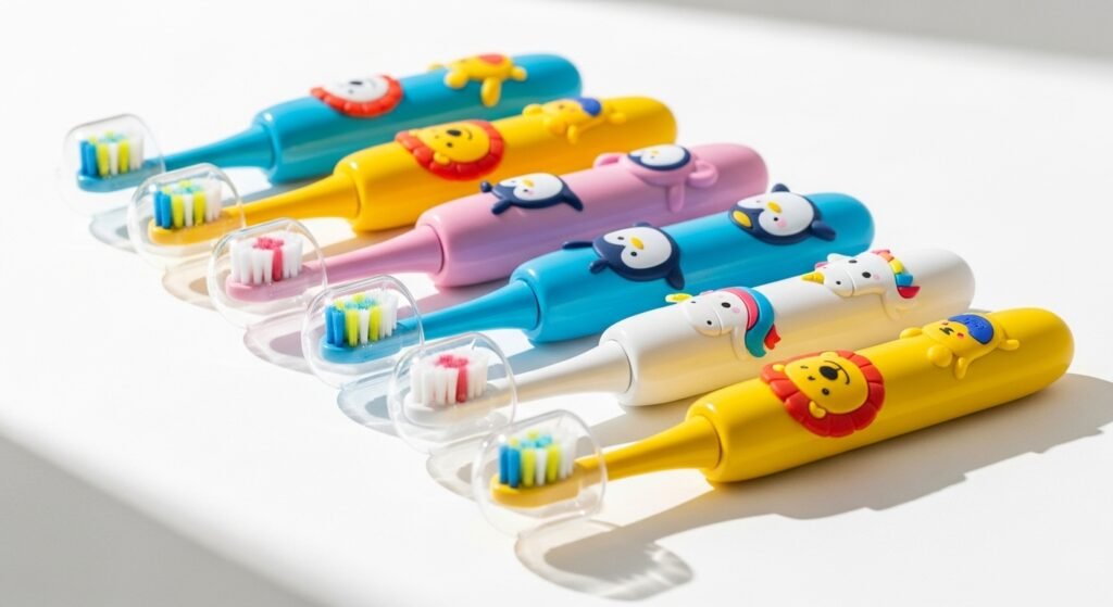 Como escolher a melhor escova de dente elétrica infantil