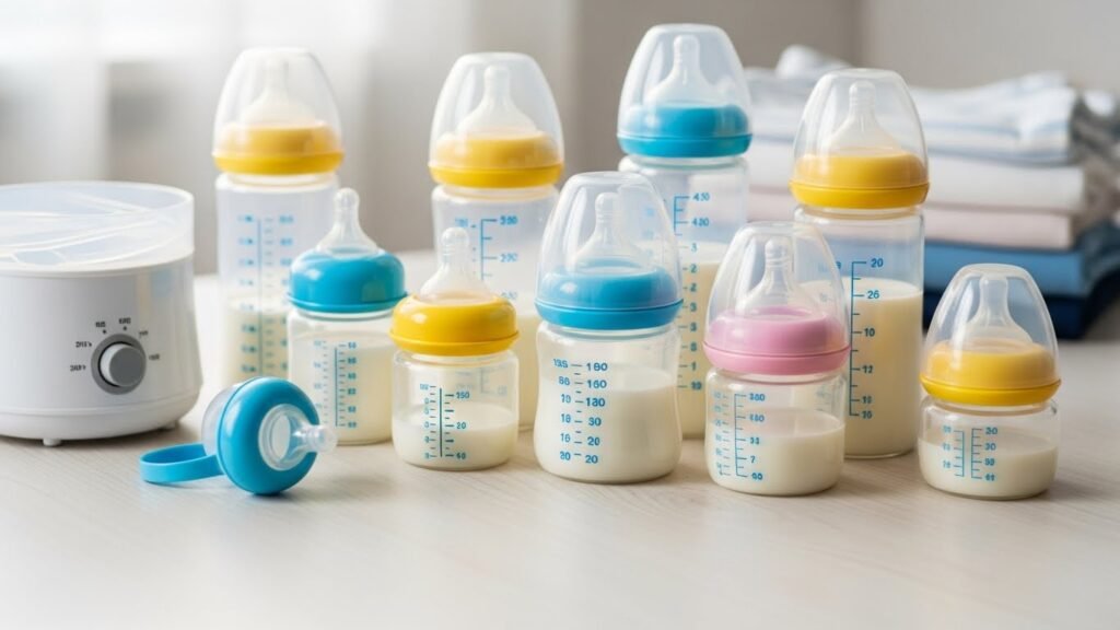Como escolher a melhor mamadeira