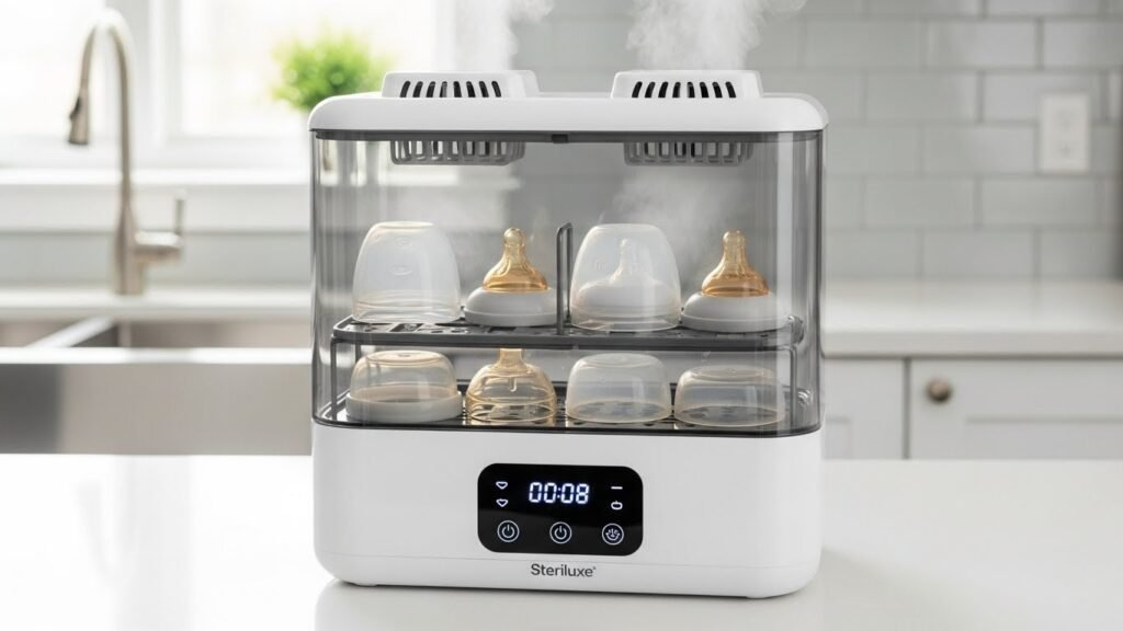 Como escolher o melhor esterilizador de mamadeira