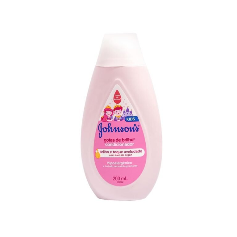 Condicionador Infantil Johnsons Gotas De Brilho 200ml 3