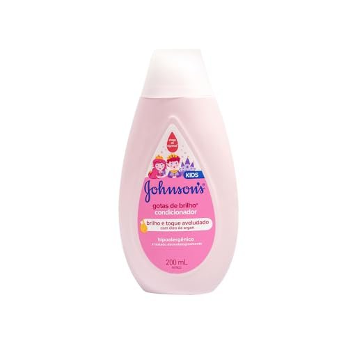 Condicionador Infantil Johnsons Gotas De Brilho 200ml 4