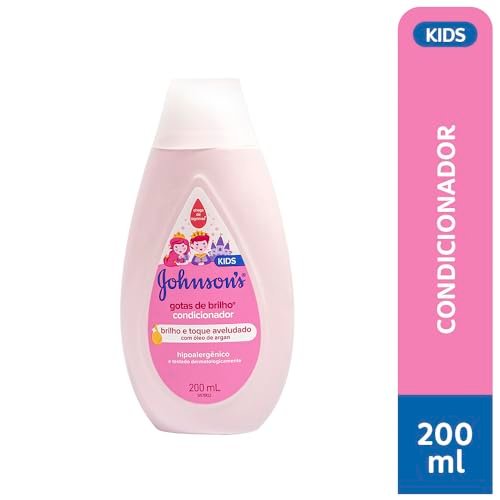 Condicionador Infantil Johnsons Gotas De Brilho 200ml 5