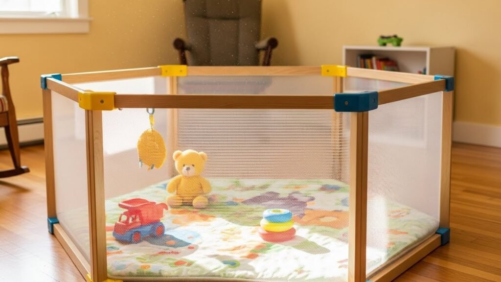 Considerações na compra do melhor cercado para bebê