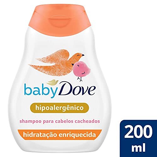 Dove Shampoo Baby Hidratacao Enriquecida Cabelos Cacheados 3