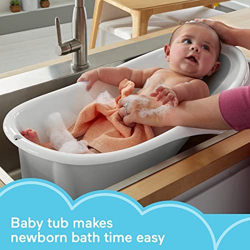 Fisher Price Baby Banheira De Bebe Branco HDB52 2