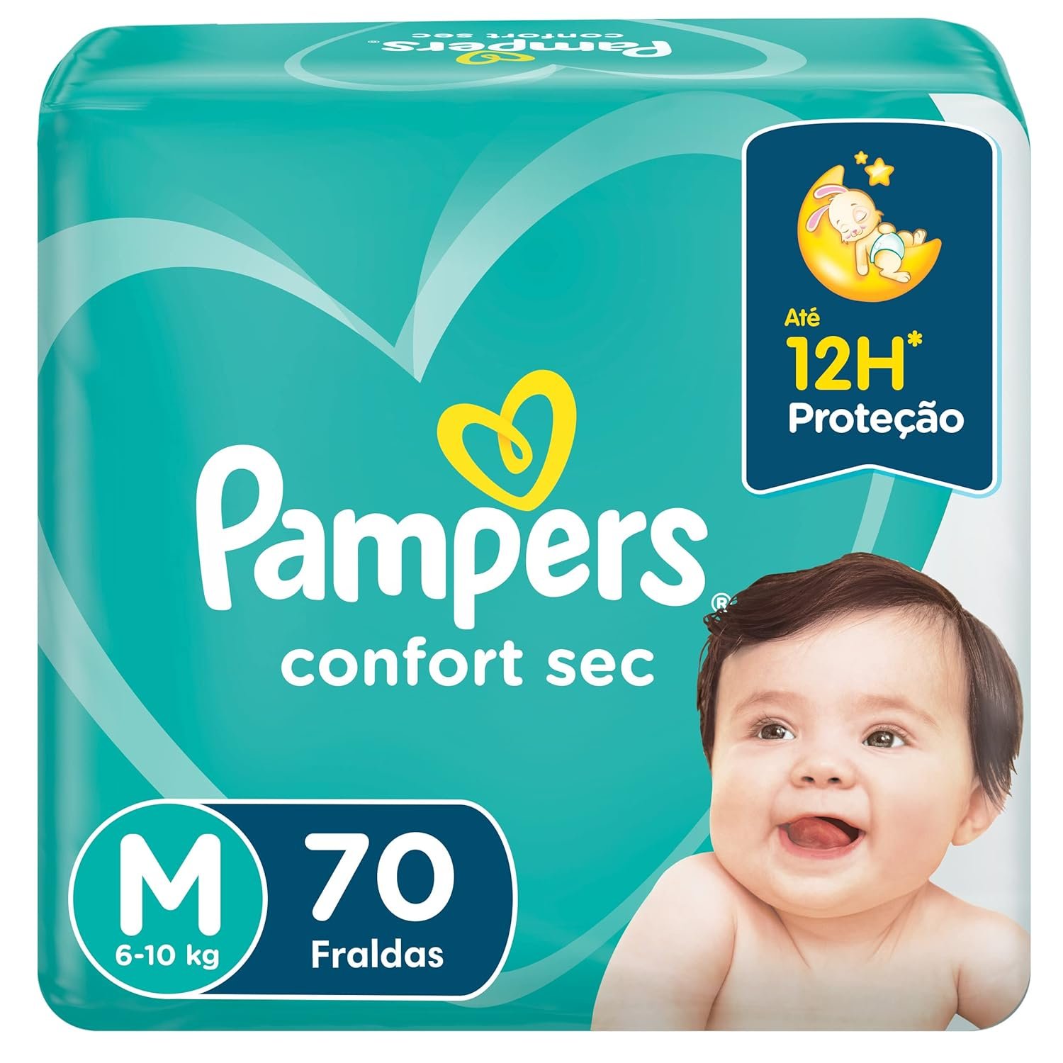 Fralda Pampers Confort Sec