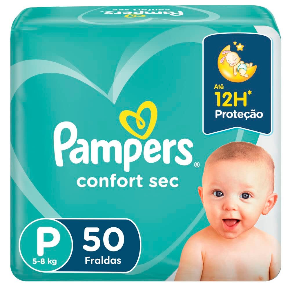 Fralda Pampers Confort Sec RN