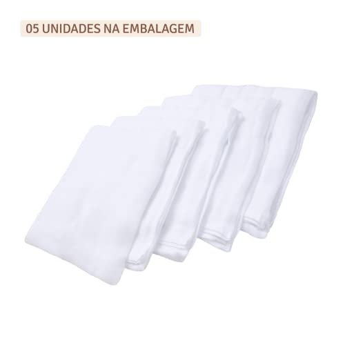 Fralda Premium Mami C Bainha Para Bebe 70cm X 70cm Contem 05 Un 7