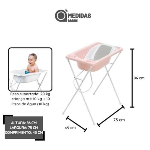 Galzerano Banheira Bebe Plastica Acqua Trio 2