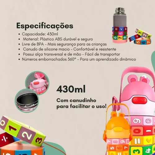 Garrafa Termica Infantil 430ml Victoria 4