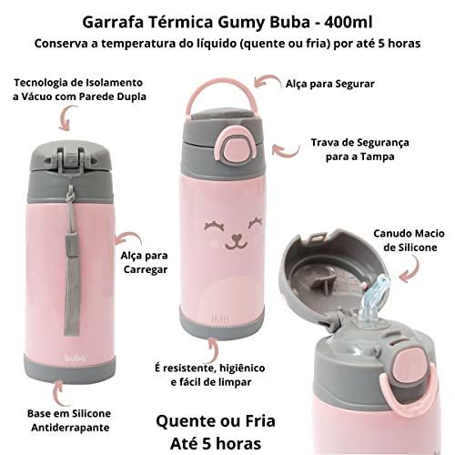 Gummy Rosa 400 ML Fliptop Buba 5