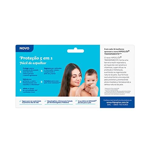 HIPOGLOS® Transparente Creme Preventivo De Assaduras 1