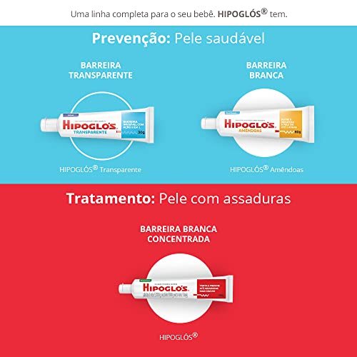 HIPOGLOS® Transparente Creme Preventivo De Assaduras 2