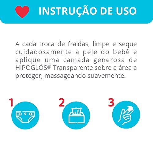 HIPOGLOS® Transparente Creme Preventivo De Assaduras 3