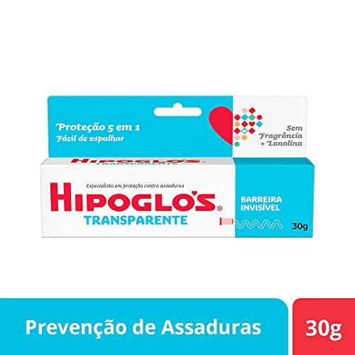 HIPOGLOS® Transparente Creme Preventivo De Assaduras 7