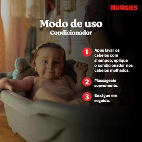HUGGIES Condicionador Infantil Huggies Cha De Camomila 200Ml 4