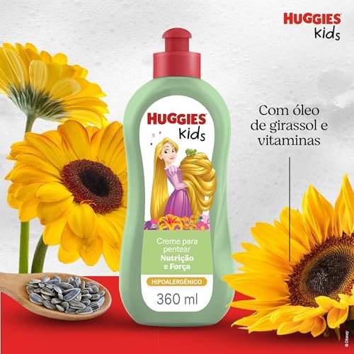 Huggies Creme Para Pentear Kids Nutricao E Forca 360 Ml 4