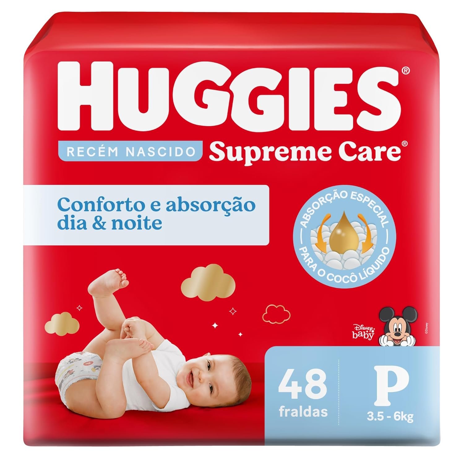 Huggies Fralda Supreme Care RN
