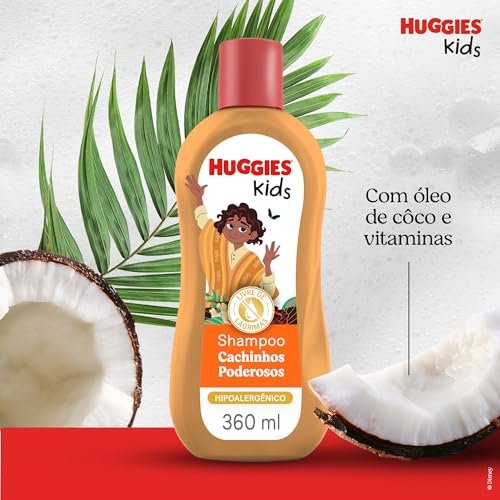 Huggies Shampoo Kids Cachinhos Poderosos 360ml 6