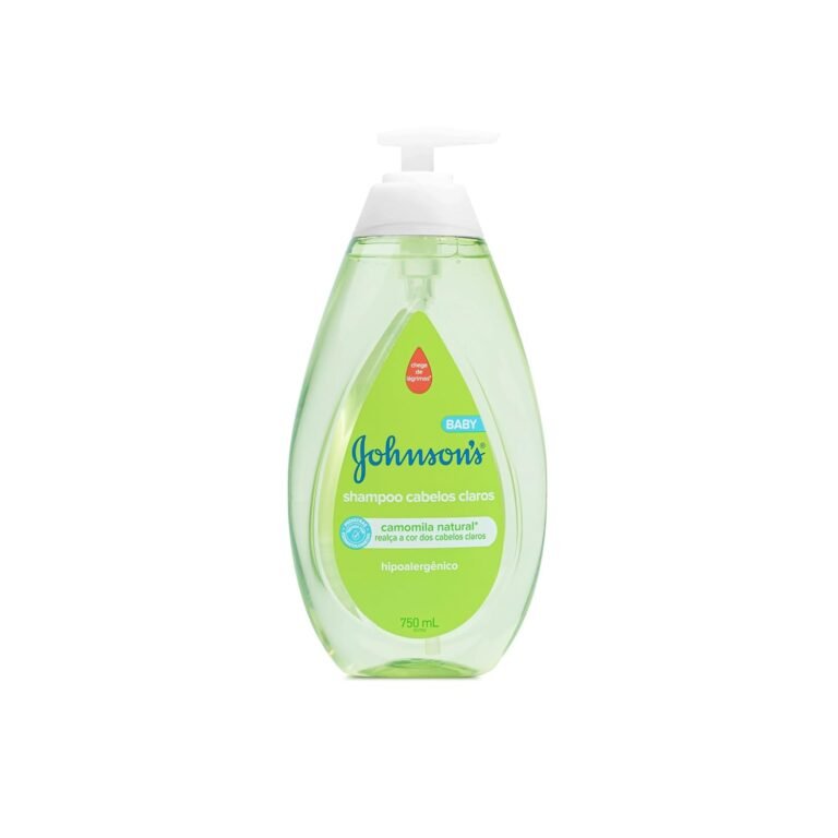Johnsons Baby Shampoo Para Bebe Para Cabelos Claros 750ml 1
