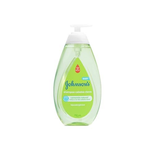 Johnsons Baby Shampoo Para Bebe Para Cabelos Claros 750ml 2