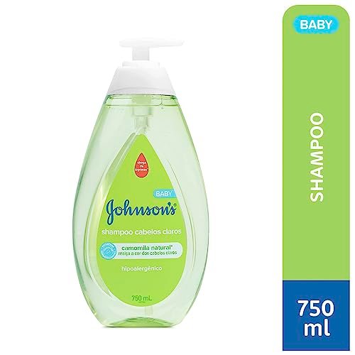 Johnsons Baby Shampoo Para Bebe Para Cabelos Claros 750ml 5