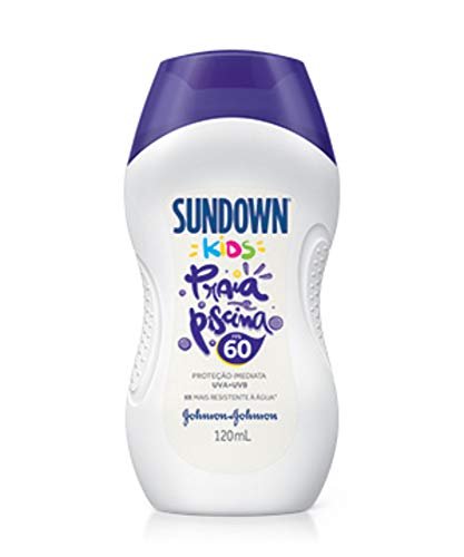 Johnsons Sundown Protetor Solar Infantil Corpo E Rosto Praia E Piscina Kids Fps 60 120Ml 1