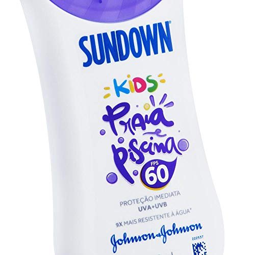 Johnsons Sundown Protetor Solar Infantil Corpo E Rosto Praia E Piscina Kids Fps 60 120Ml 3
