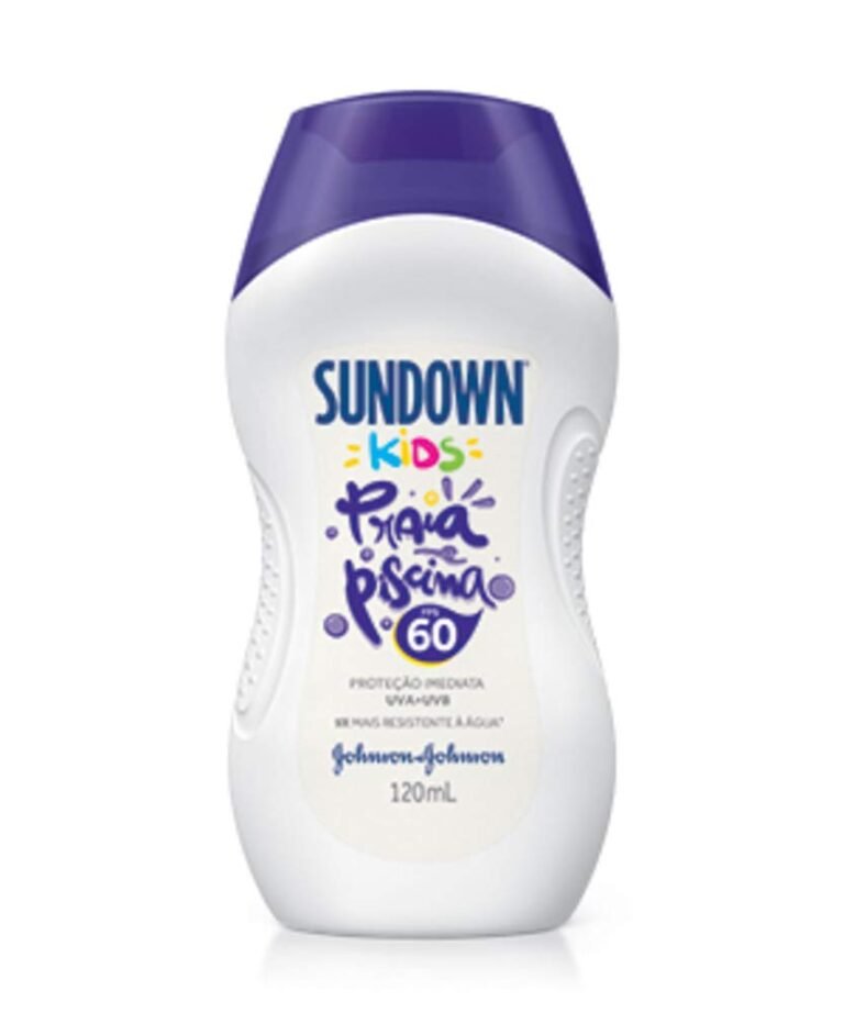 Johnsons Sundown Protetor Solar Infantil Corpo E Rosto Praia E Piscina Kids Fps 60 120Ml 4