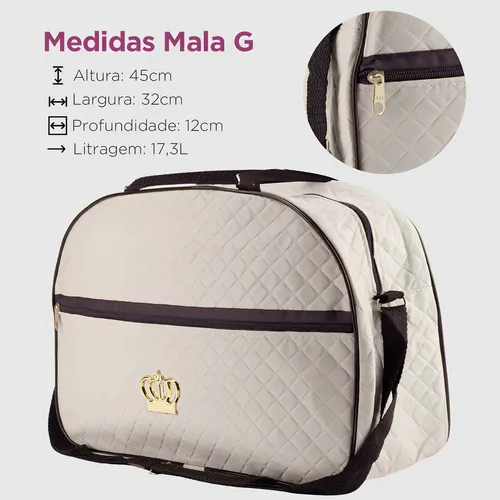 Kit 2 Bolsas Maternidade GAzzones Beauty 2