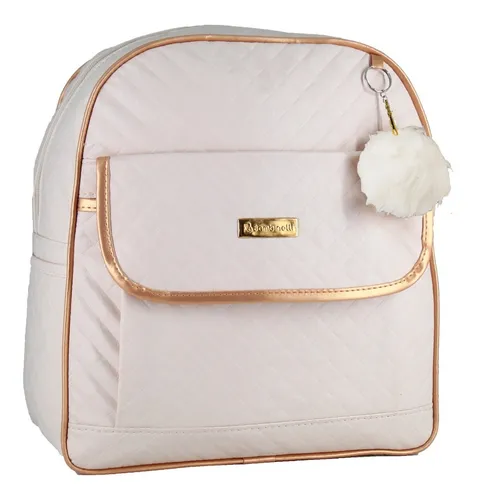 Kit Bolsa Bebe Mala Maternidade Impermeavel Multifuncional Bege 2