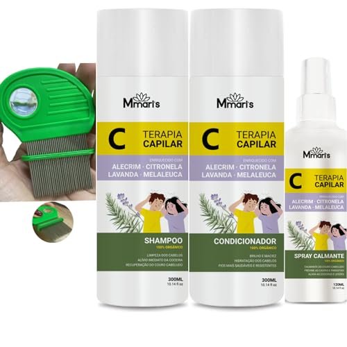 Kit Shampoo Antipiolhos MMaris 2